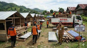 BPBD Gayo Lues Tertibkan Material Bekas Huntara, Aset Eks Penanganan Bencana Diinventarisasi